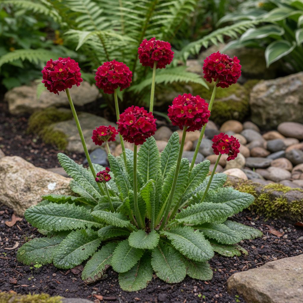 Фото Примула мелкозубчатая Red (Primula denticulata Red)