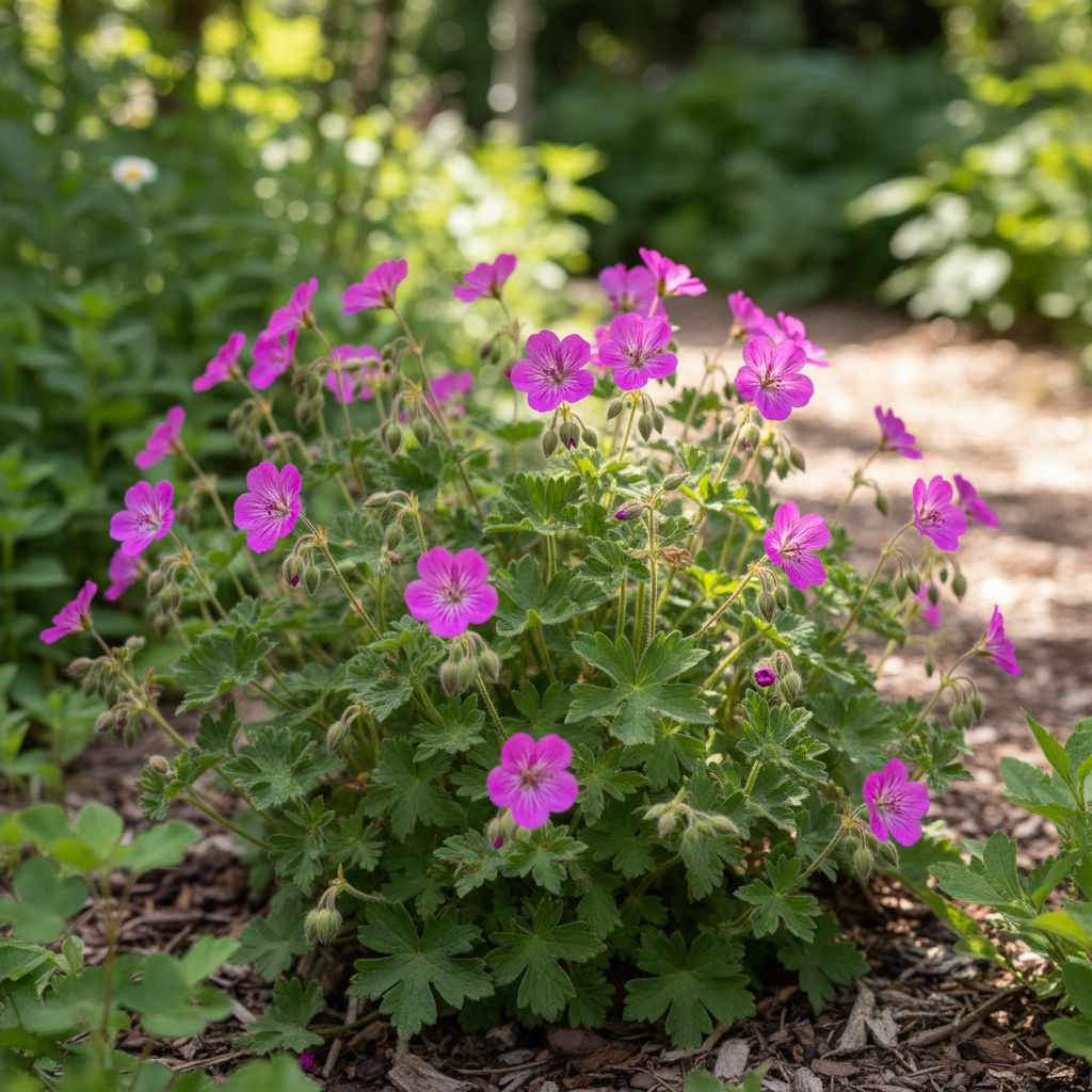 Фото Герань Tiny Monster (Geranium 'Tiny Monster')