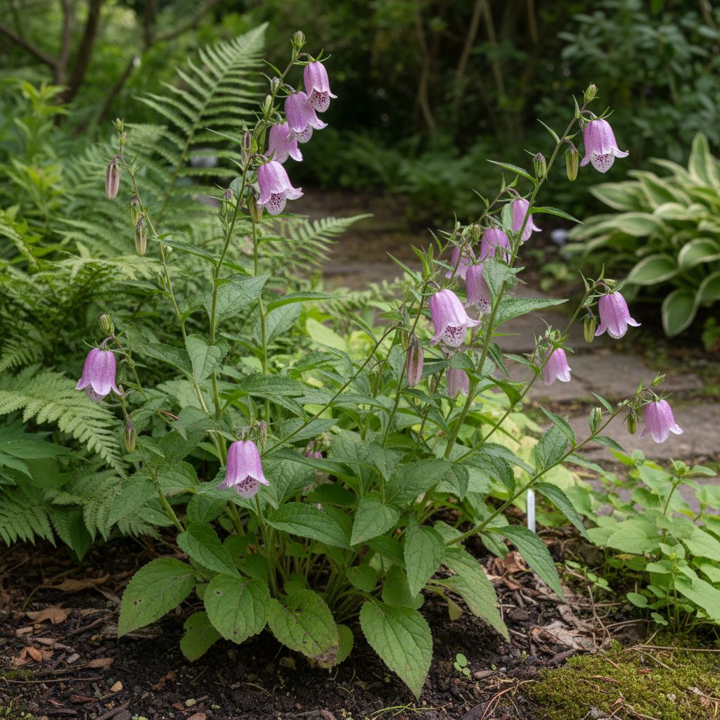 Фото Колокольчик точечный Elisabeth (Campanula punctata Elisabeth)