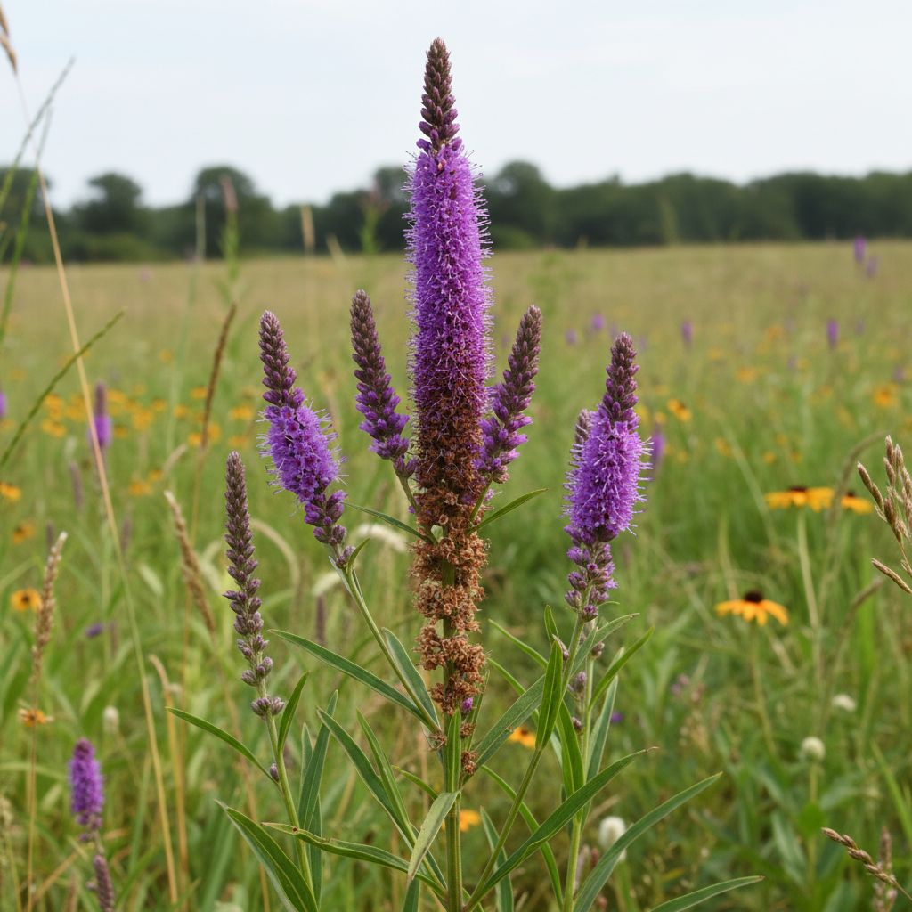 Фото Лиатрис колосковый Floristan Violett (Liatris spicata Floristan Violett)