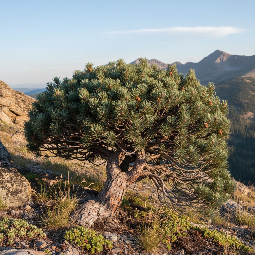 Фото Сосна гибкая Dwarf Form (Pinus flexilis 'Dwarf Form')