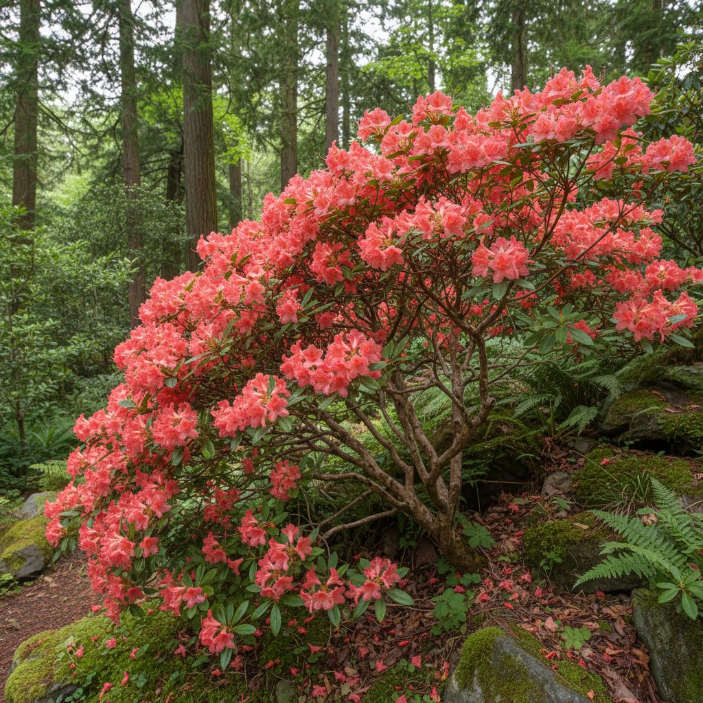 Фото Рододендрон тупой Canzonetta (Rhododendron obtusum 'Canzonetta')
