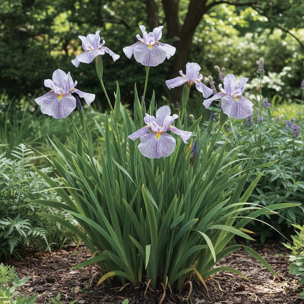 Фото Ирис мечевидный Greywoods Catrina (Iris ensata 'Greywoods Catrina')