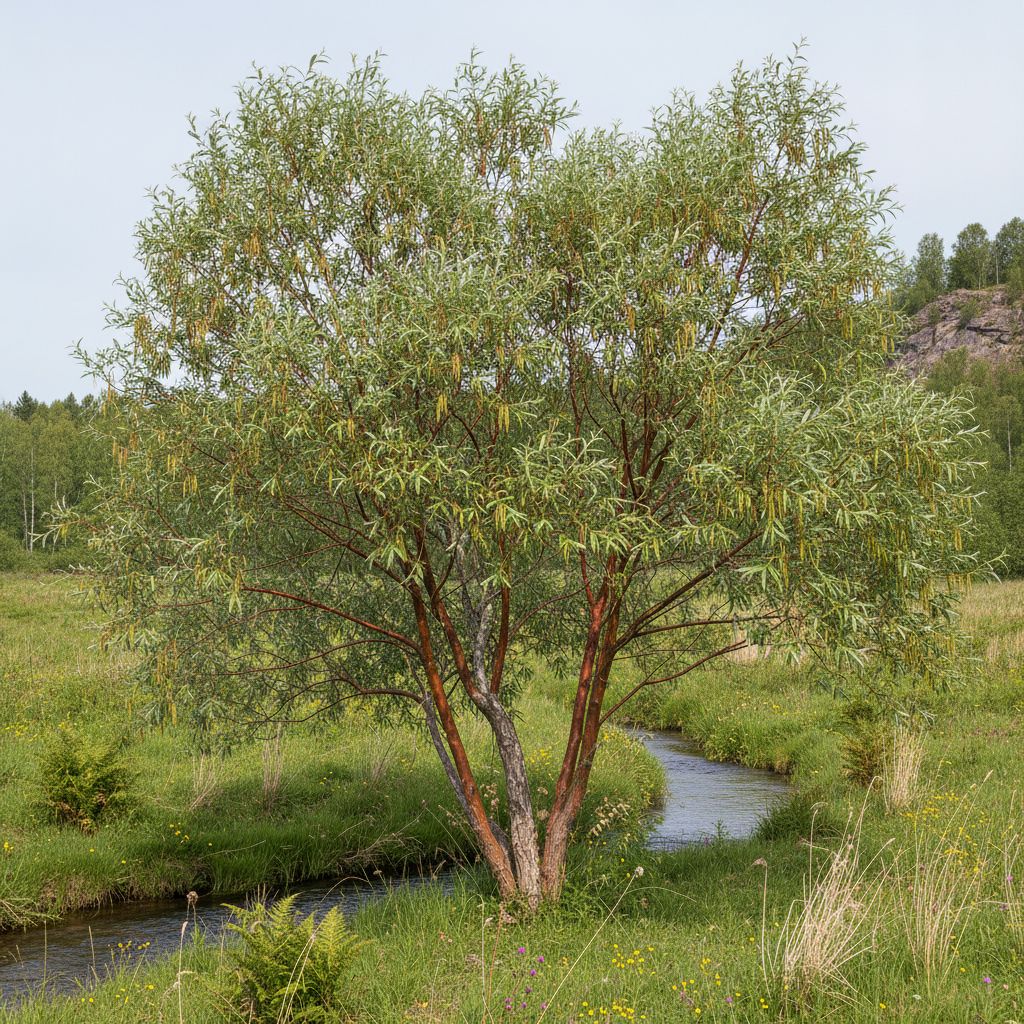 Фото Ива Шверина (улучшенная) (Salix schwerinii)
