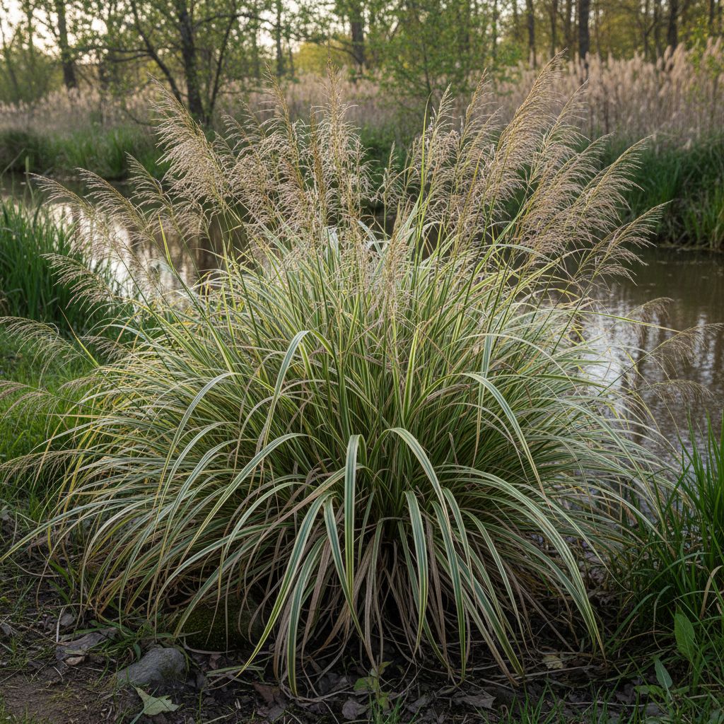 Фото Канареечник тростниковидный (Phalaris arundinacea)