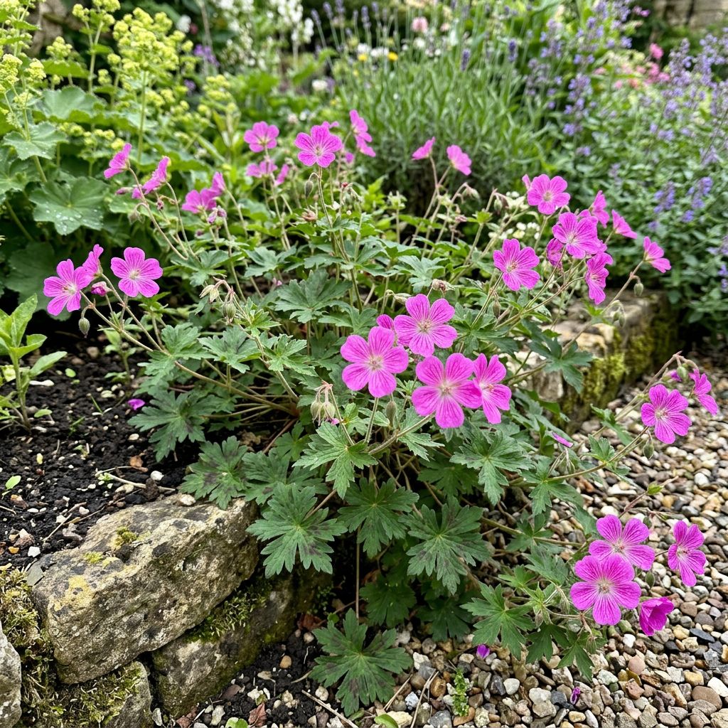 Фото Герань гибридная Pink Penny (Geranium hybridum Pink Penny)