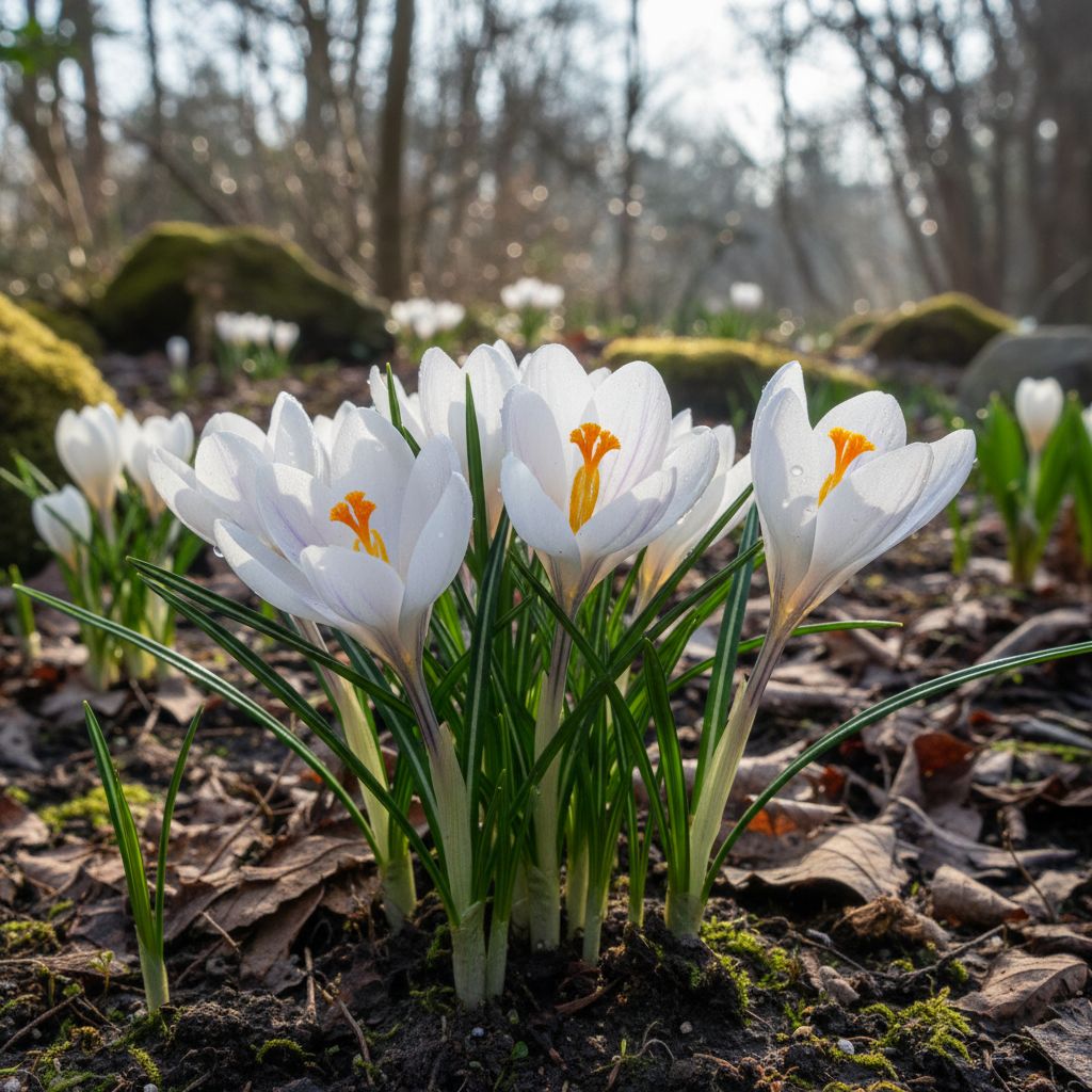 Фото Крокус Jeanne d Arc (Crocus vernus 'Jeanne d'Arc')