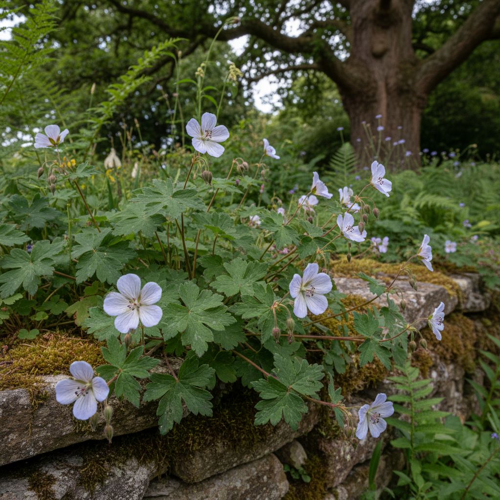 Фото Герань Валлиха Crystal Lake (Geranium wallichianum 'Crystal Lake')