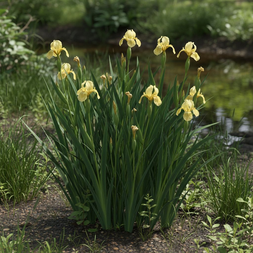 Фото Ирис сибирский Yellow Tail (Iris sibirica 'Yellow Tail')