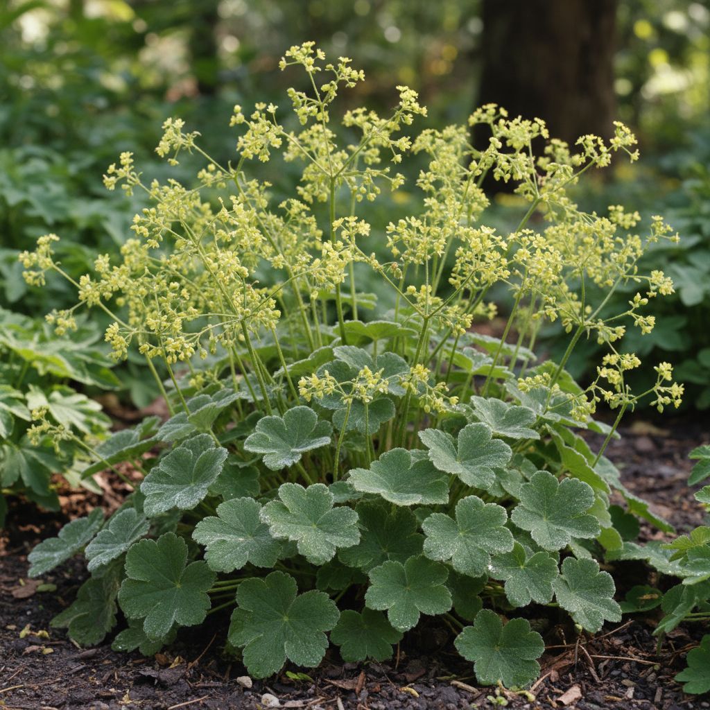 Фото Манжетка мягкая Irish Silk (Alchemilla mollis Irish Silk)