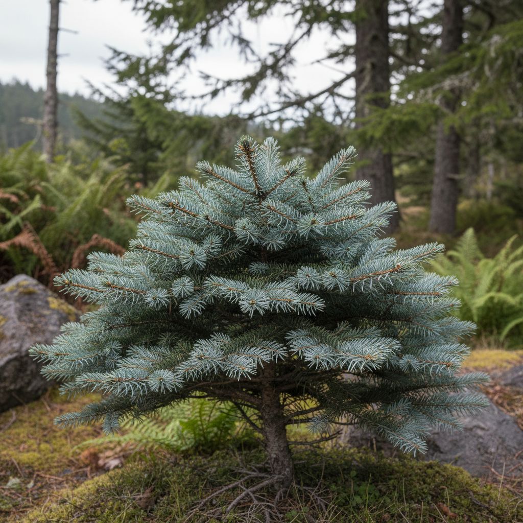 Фото Ель ситхинская Midget (Picea sitchensis Midget)