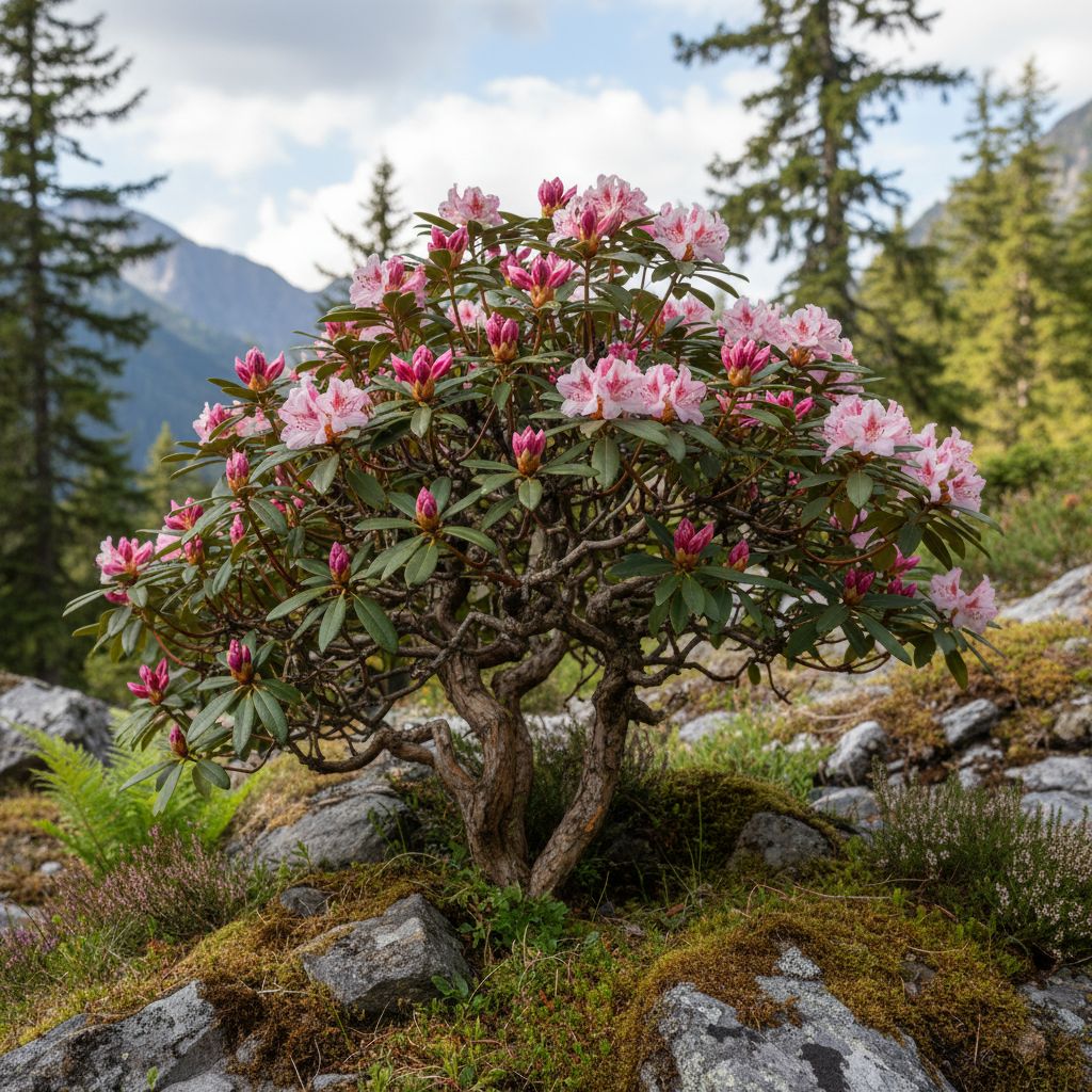 Фото Рододендрон якушиманский Morgenrot (Rhododendron yakushimanum Morgenrot)