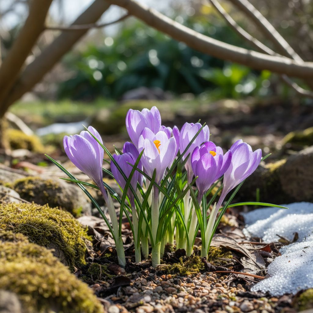Фото Крокус Vanguard (Crocus vernus 'Vanguard')