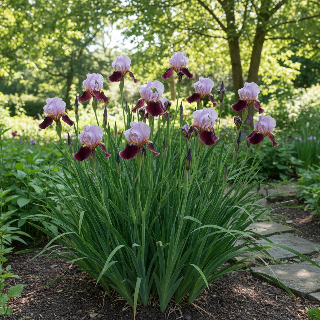 Фото Ирис сибирский Clared Cup (Iris sibirica 'Clared Cup')