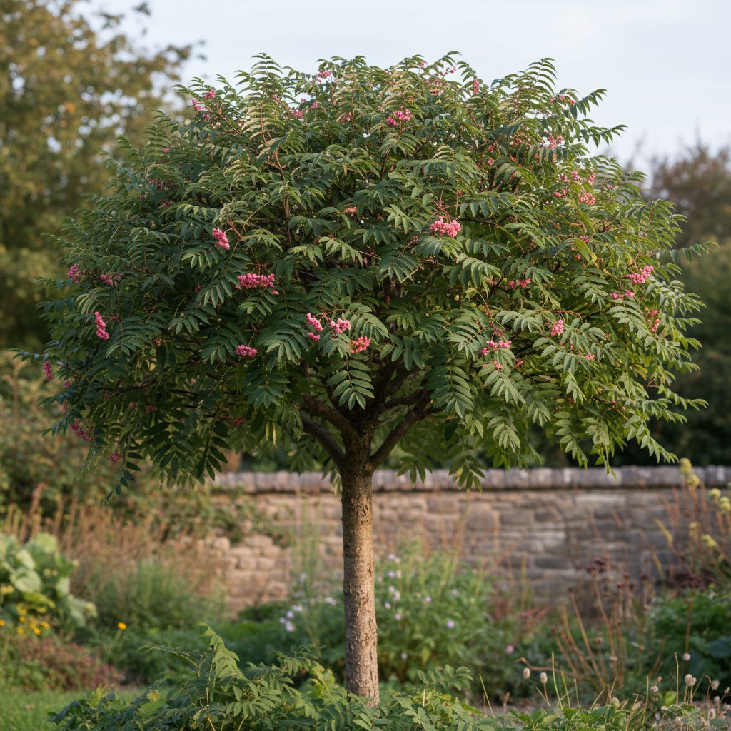 Фото Рябина Pink Veil (Sorbus Pink Veil)