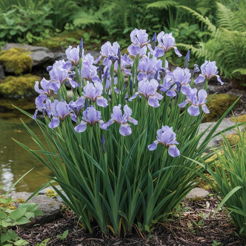 Фото Ирис сибирский Lavender Bounty (Iris sibirica 'Lavender Bounty')