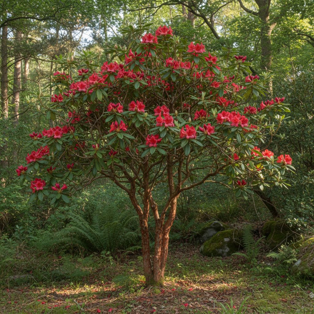 Фото Рододендрон японский Geisha Red (Rhododendron japonicum Geisha Red)