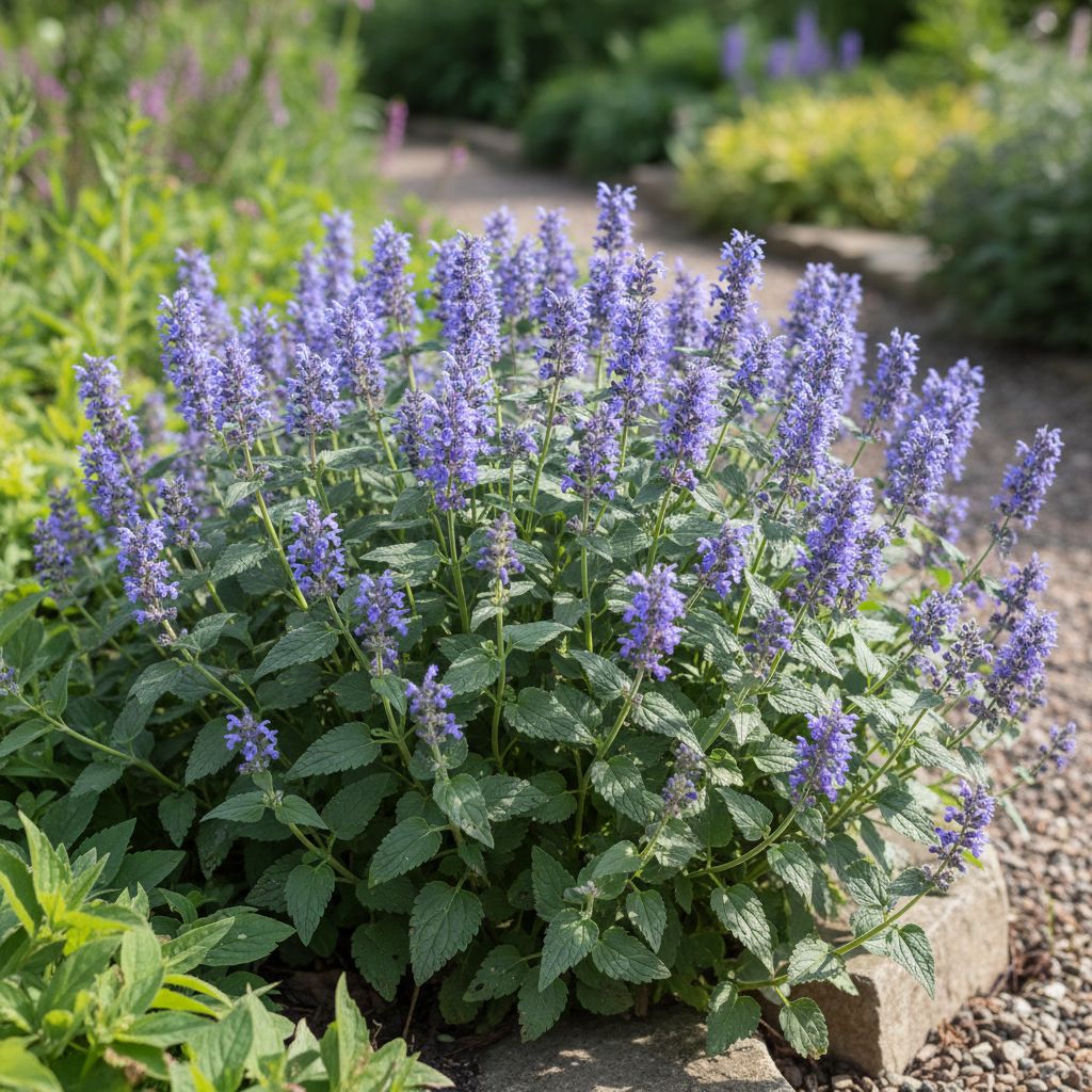 Фото Котовник жилковатый Blue Carpet (Nepeta nervosa 'Blue Carpet')