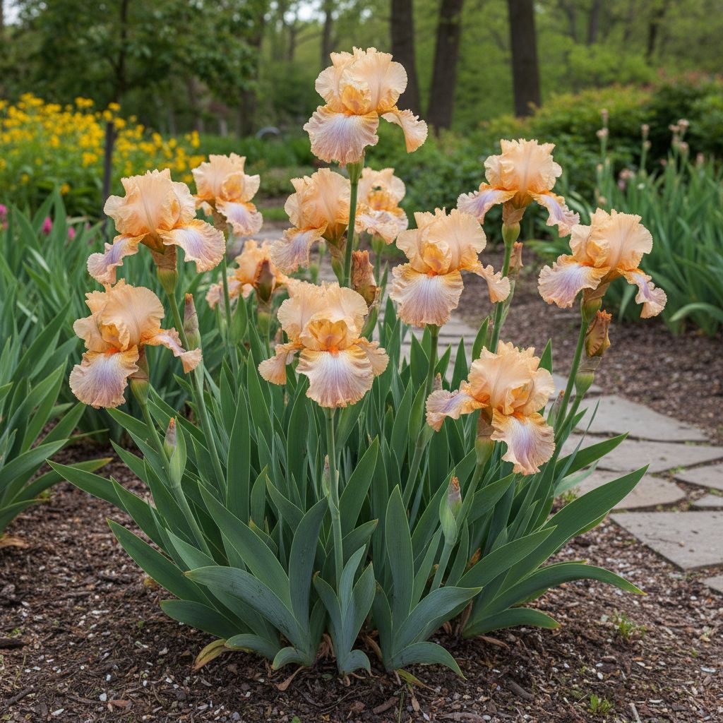 Фото Ирис германский Lace Aristry (Iris germanica Lace Aristry)