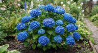 Гортензия крупнолистная BOL Blue  - фото саженцы, для посадки 