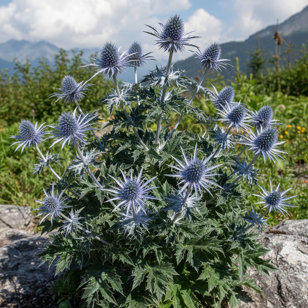 Фото Синеголовник альпийский Big Blue (Eryngium alpinum Big Blue)