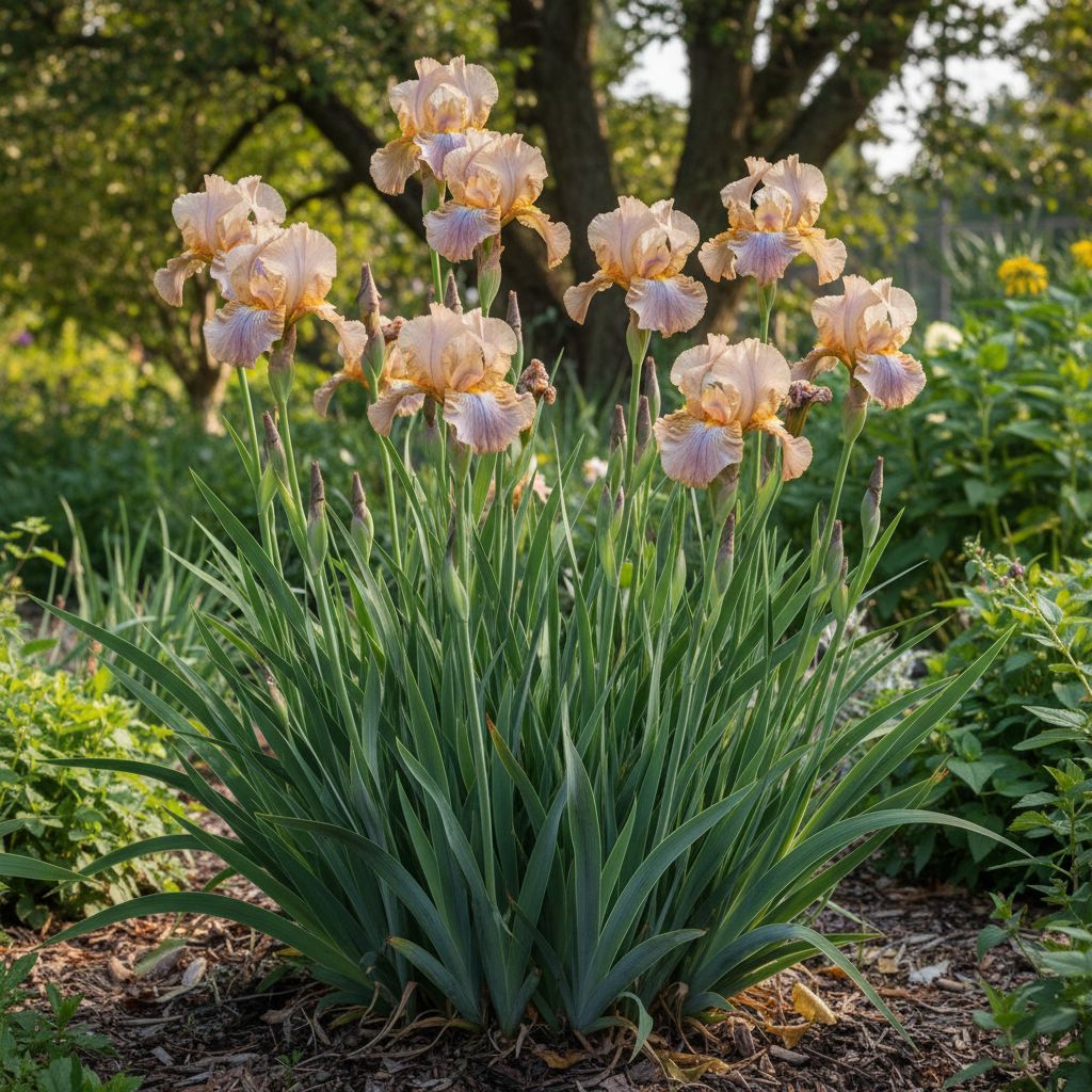 Фото Ирис сибирский Ginger Twist (Iris sibirica Ginger Twist)