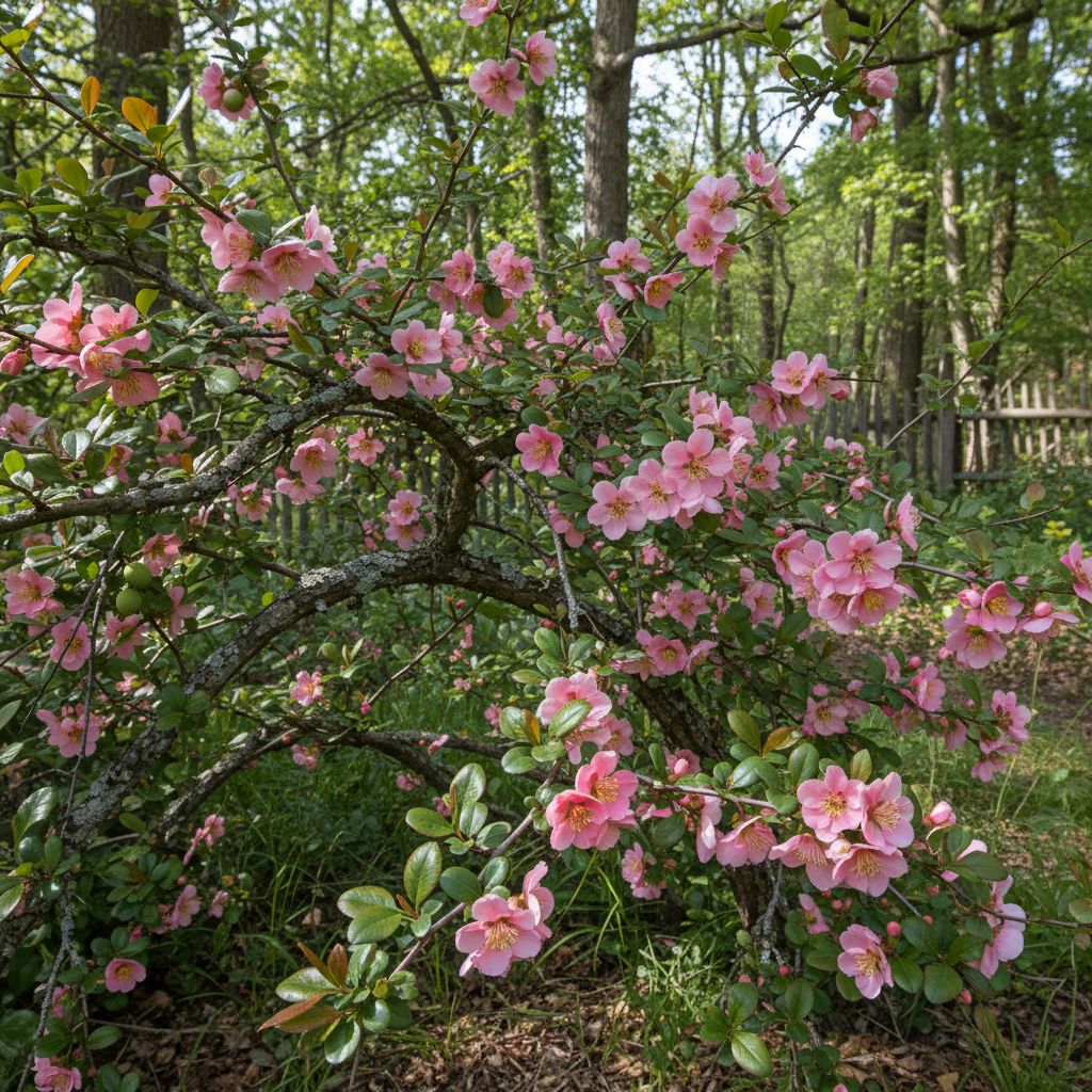 Фото Хеномелес великолепный Pink Lady (Chaenomeles speciosa Pink Lady)