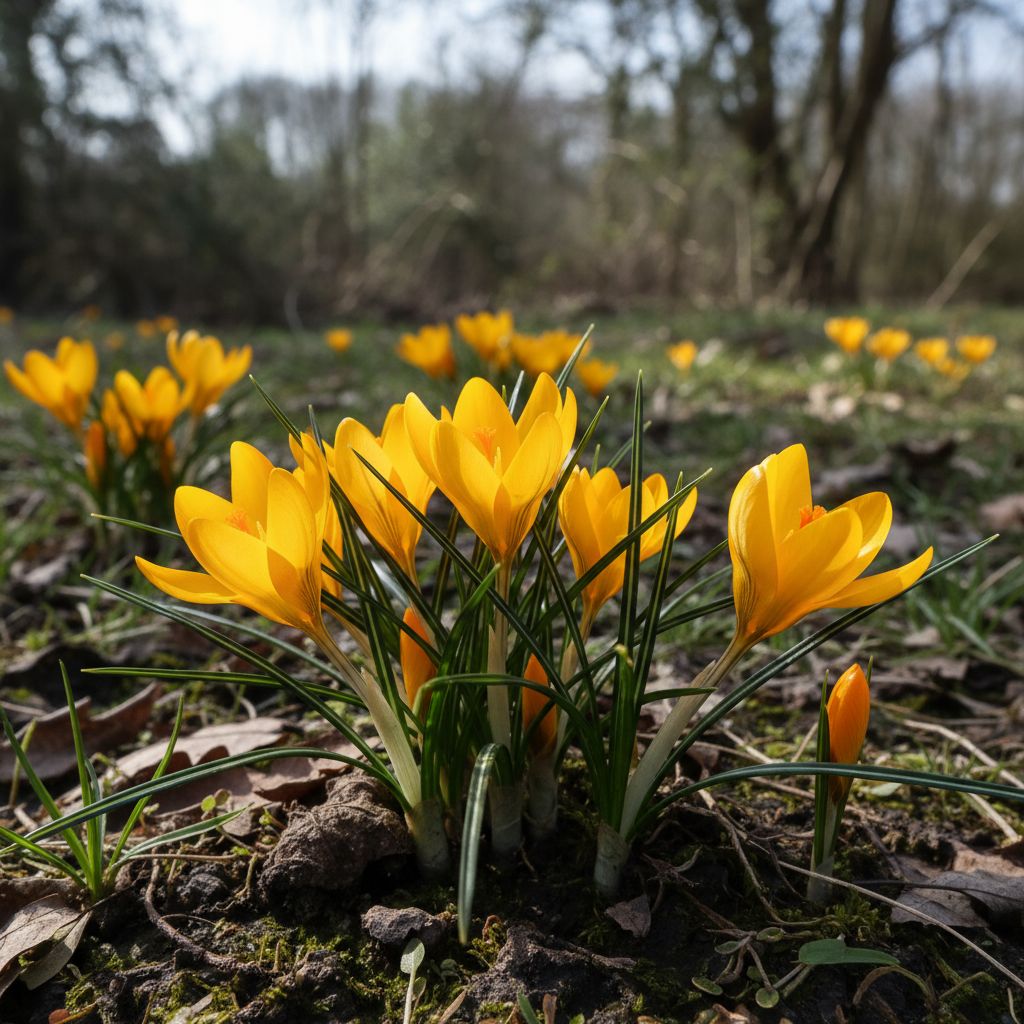 Фото Крокус желтый (Crocus flavus)