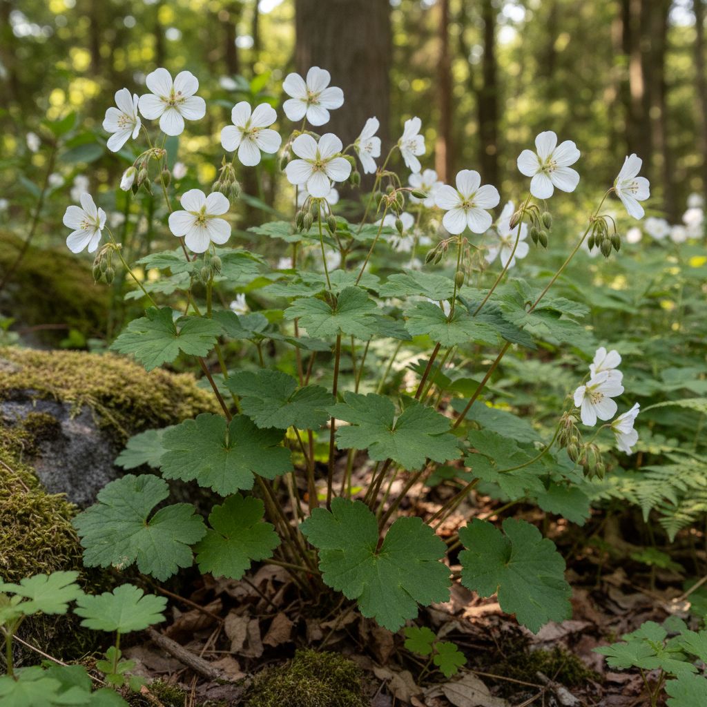 Фото Герань лесная Album (Geranium sylvaticum 'Album')