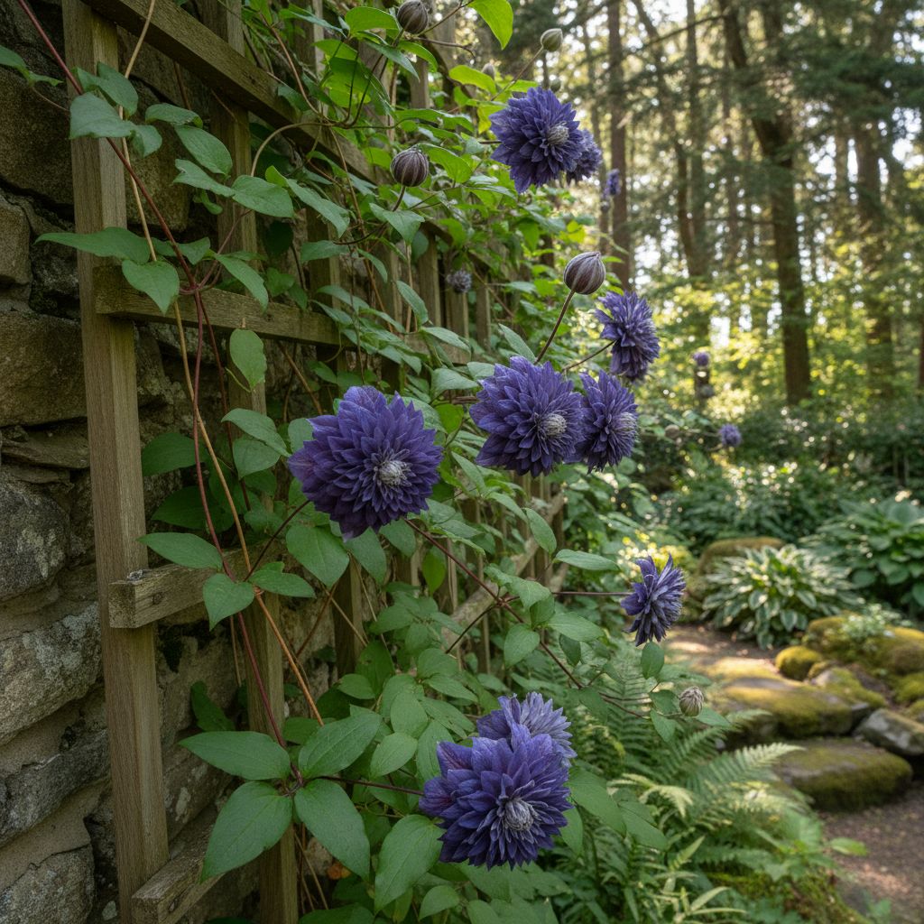 Фото Клематис Shin-Shigyoku (Clematis 'Shin-Shigyoku')