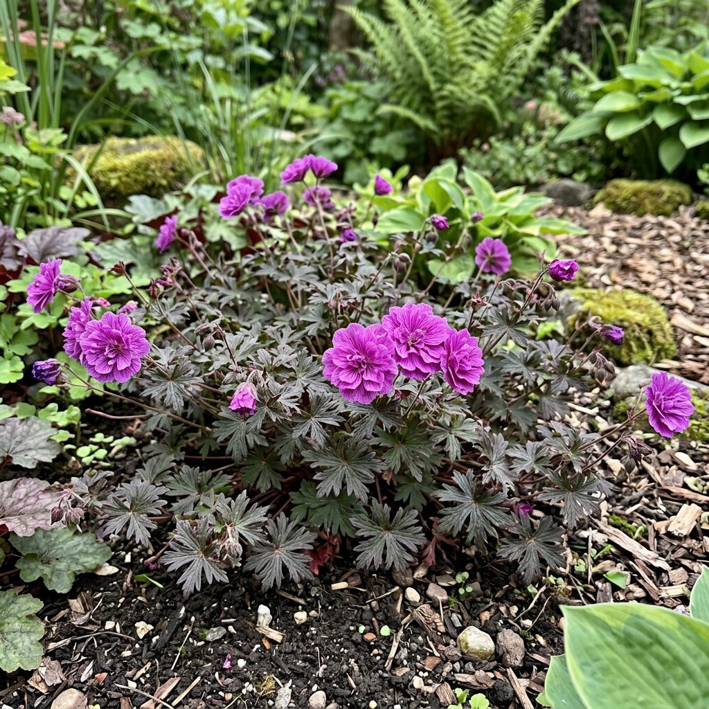 Фото Герань Birch Double (Geranium sanguineum 'Birch Double')