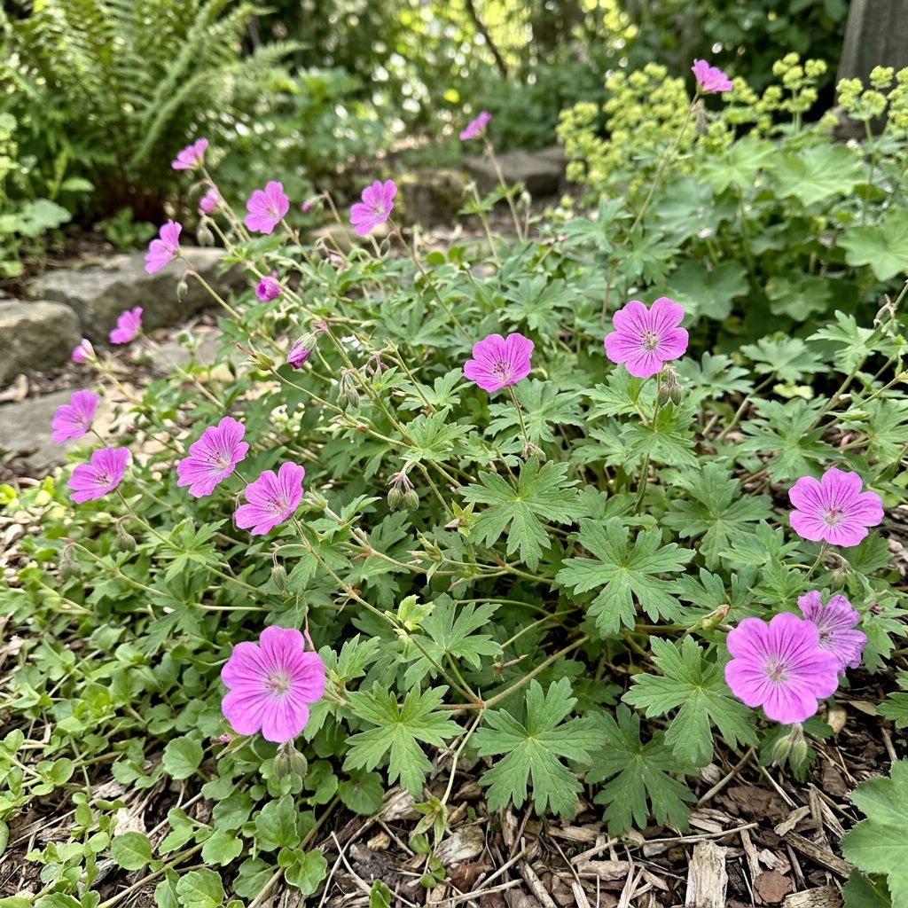 Фото Герань Валлиха Sylvia Surprise (Geranium wallichianum 'Sylvia Surprise')