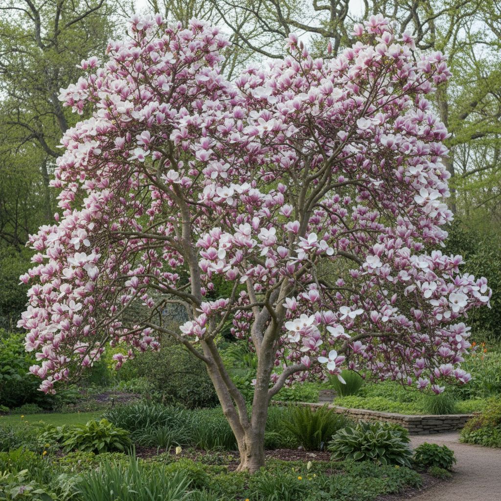 Фото Магнолия Суланжа (Magnolia soulangeana)
