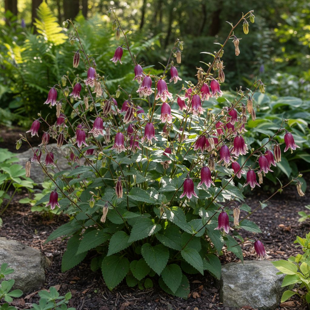 Фото Колокольчик точечный Wine'n Rubies (Campanula punctata 'Wine'n Rubies')