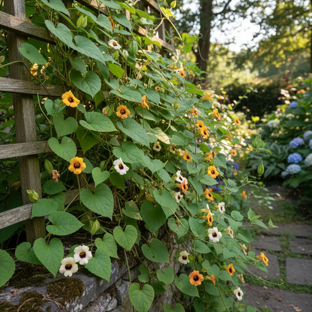 Фото Тунбергия (Thunbergia alata)