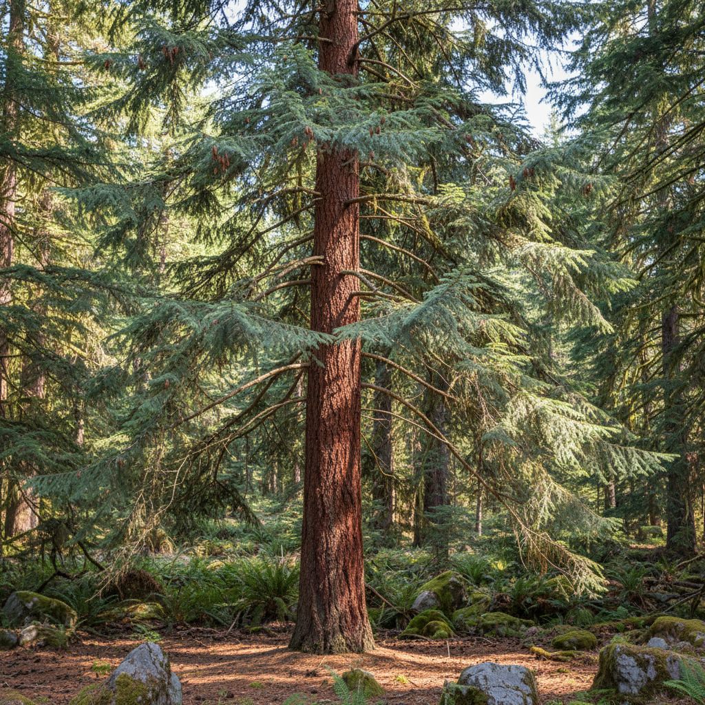 Фото Псевдотсуга Мензиса Les Bares (Pseudotsuga menziesii Les Bares)