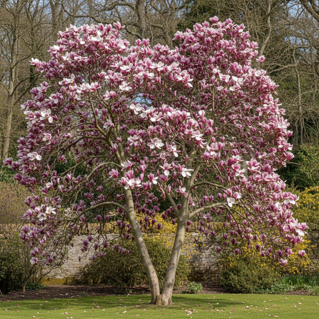 Фото Магнолия Суланжа Rustica Rubra (Magnolia soulangeana Rustica Rubra)