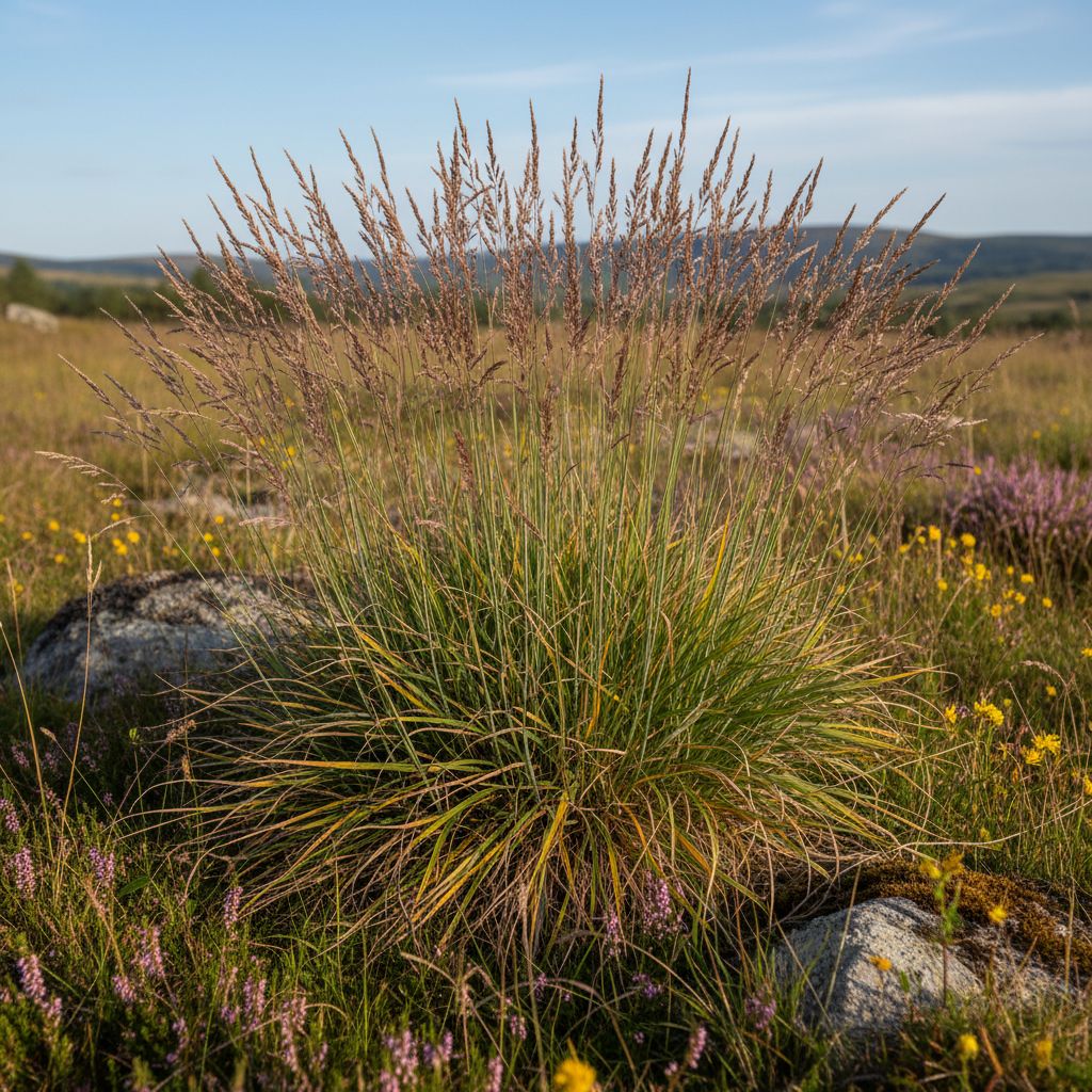 Фото Молиния тростниковая Witchess Broom (Molinia caerulea 'Witchess Broom')