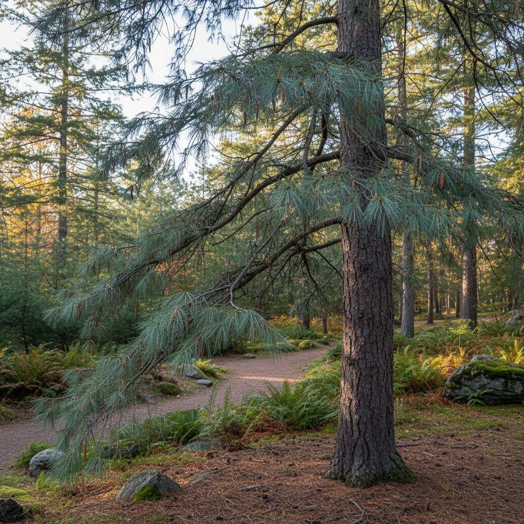 Фото Сосна веймутова Pacific Sunrise (Pinus strobus Pacific Sunrise)