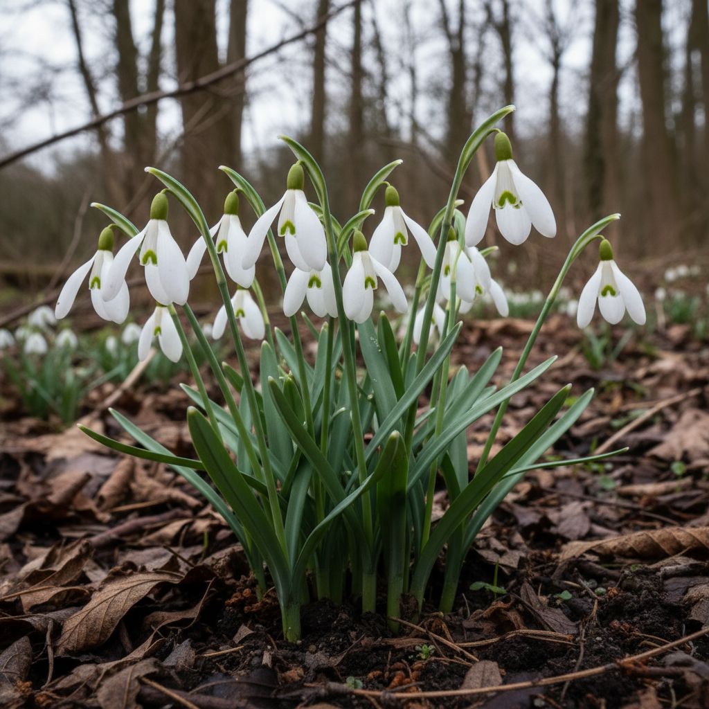 Фото Галантус Nivalis (Galanthus nivalis)