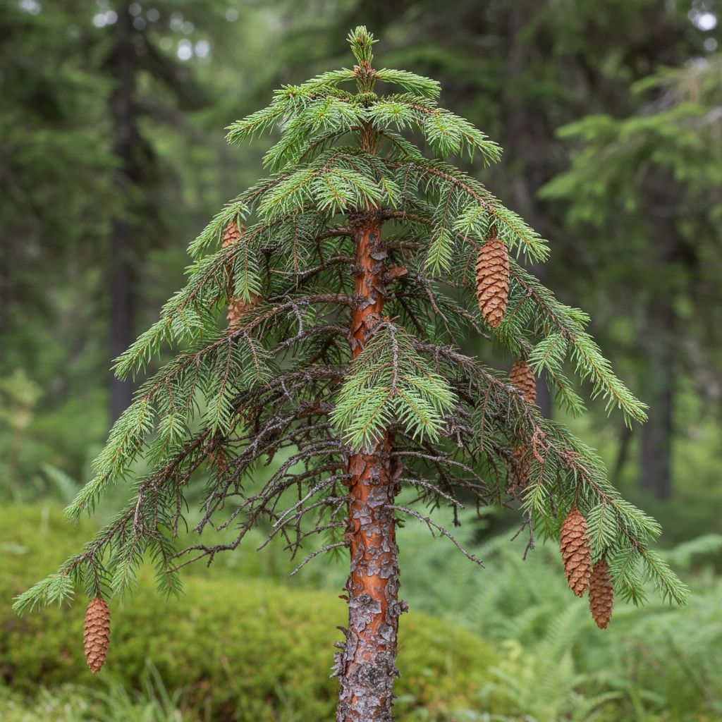 Фото Ель аянская (Picea jezoensis)