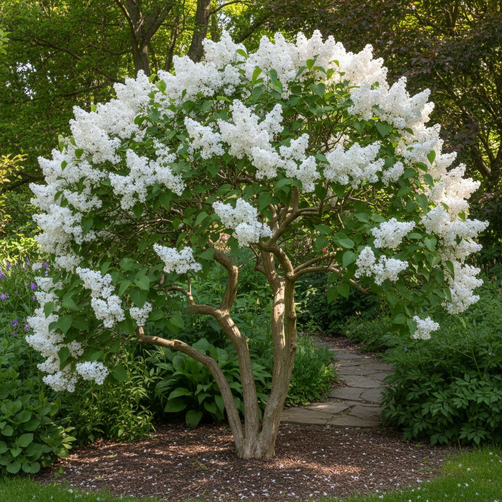 Фото Сирень обыкновенная Florent Stepman (Syringa vulgaris Florent Stepman)