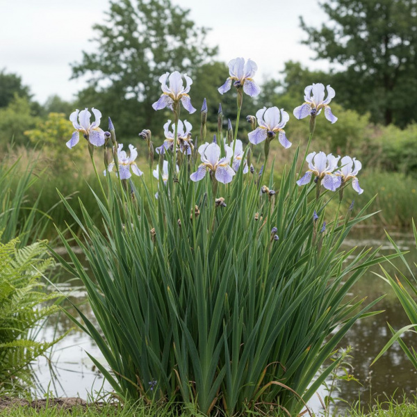 Фото Ирис сибирский Dear Delight (Iris sibirica Dear Delight)