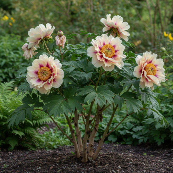 Фото Пион ито-гибрид в сортах (Paeonia itoh)