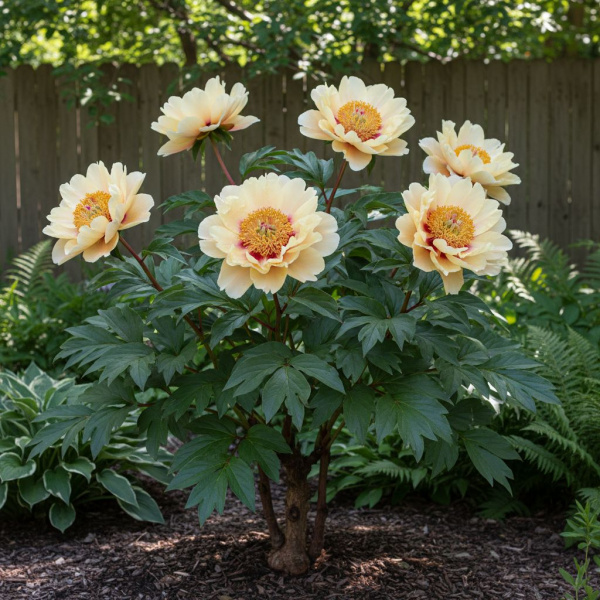 Фото Пион ито-гибрид Prairie Charm (Paeonia itoh Prairie Charm)