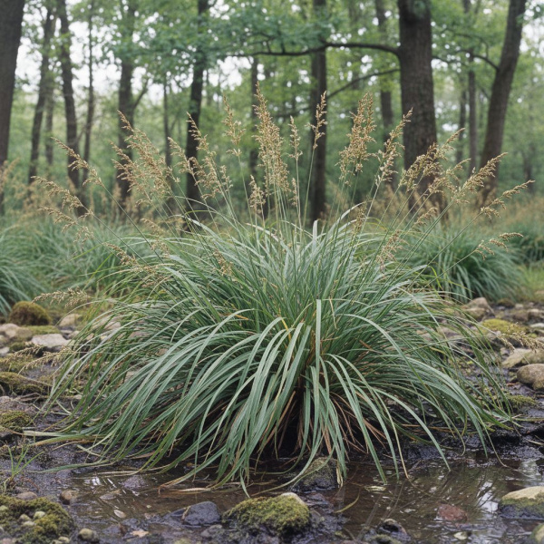 Фото Осока в сортах (Carex)