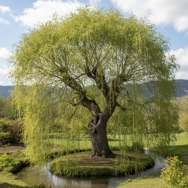 Фото Ива вавилонская Ural (Salix babylonica 'Ural')