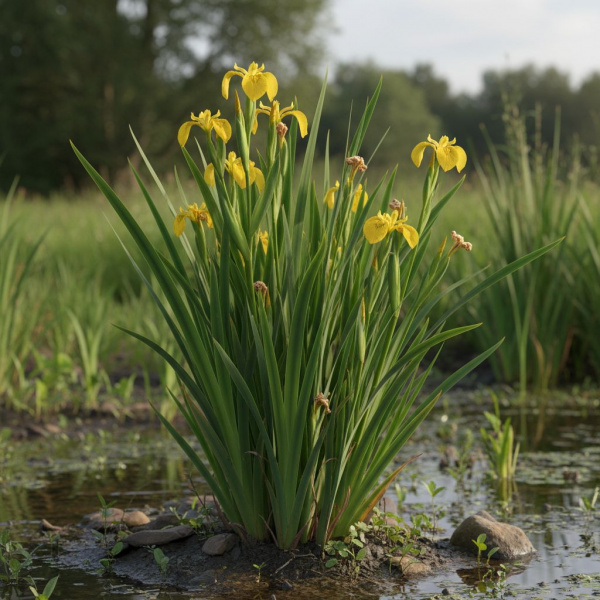 Фото Ирис болотный (Iris pseudacorus)