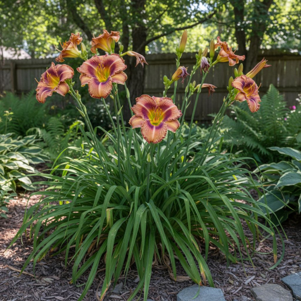Фото Лилейник Wisest of Wizards (Hemerocallis Wisest of Wizards)