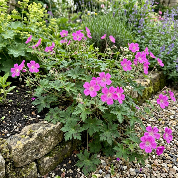 Фото Герань гибридная Pink Penny (Geranium hybridum Pink Penny)